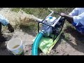 mini 6.5 hp petrol engine water pump for agricultural lands