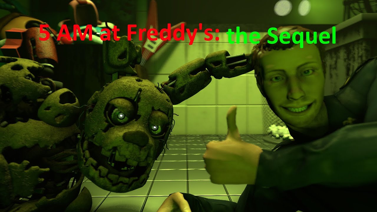 Fnaf Sfm 5 Am At Freddy S The Sequel Youtube