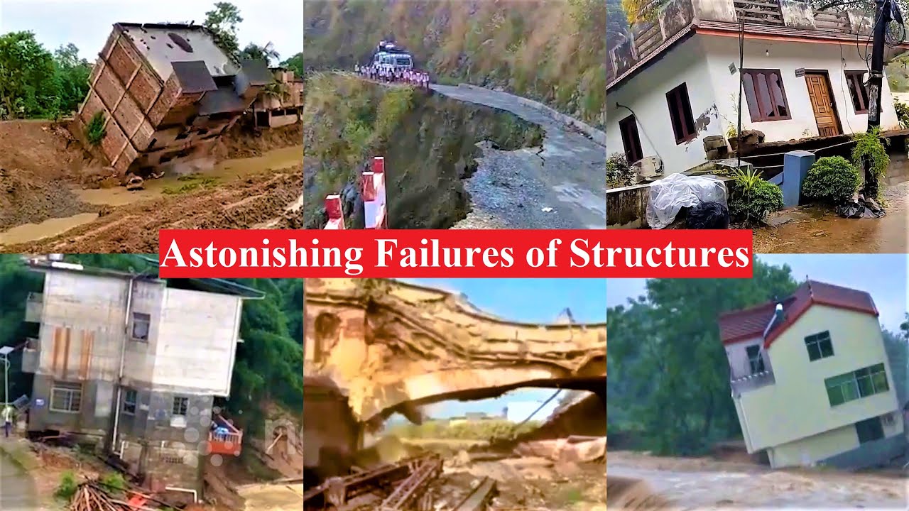 Astonishing Failures Of Structures Catastrophic Failures Youtube