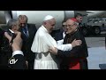 pope francis meets with patriarch kirill part. 1 2016.02.12