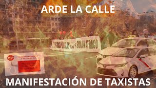 TAXISTAS en LA CALLE: “¡LOS SEGUROS DE LOS TAXIS VALEN MÁS QUE LOS COCHES!”