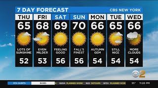 New York Weather: CBS2 11/4 Nightly Forecast at 11PM