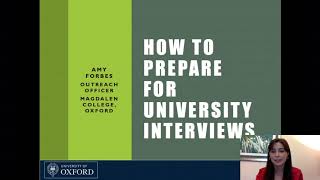 Top Tips for an Oxford Interview