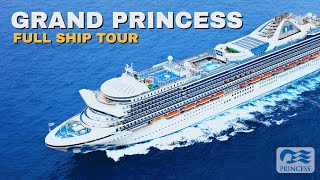 Grand Princess Full Walkthrough Tour \u0026 Review | 4K