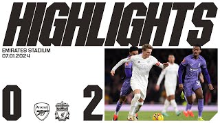 HIGHLIGHTS | Arsenal vs Liverpool (0-2) | Emirates FA Cup