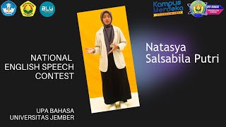 SpeechContest088-Natasya Salsabila Putri: Building a New Indonesia through Youth Empowerment