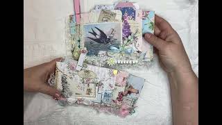 Pretty, Shabby, Envelope Stacks fun for my Etsy shop