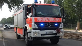 Neue DLK FW4 + Rüstwagen 3 FW10 der Feuerwehr Düsseldorf