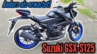 Suzuki GSX-S125 - Flottes kleines 125er-Bike hat mich überrascht