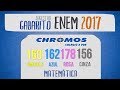 Gabarito ENEM 2017 CHROMOS - Prova Amarela: Questão 160 | Matemática