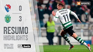 Highlights | Resumo: Gil Vicente 0-3 Sporting (Liga 21/22 #15)