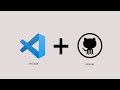 Github from scratch (integration with VsCode) -  on Linux (ubuntu)