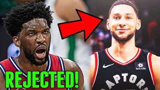 THE PHILADELPHIA 76ERS TRADE BEN SIMMONS FOR KYLE LOWRY, 2021 NBA DRAFT 4TH PICK REJECTED BY RAPTORS