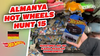 HAYATIMDA HİÇ BU KADAR HOT WHEELS REGULAR GÖRMEDİM - ALMANYA HOT WHEELS HUNT 15 #hotwheels