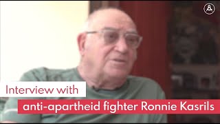 Interview with anti-apartheid militant Ronnie Kasrils