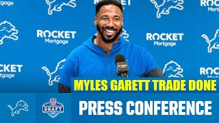 Myles Garrett Joins the Lions: The Trade That Shook the NFL - Campbell SPEAK OUT