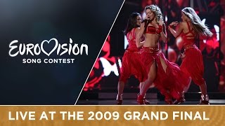 Hadise - Düm Tek Tek (Turkey) Live 2009 Eurovision Song Contest
