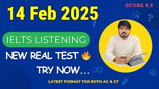 IELTS Listening Test Practice 2025 With Answer | 14.02.2025