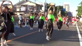 疾風乱舞 『麗華天翔』／草加ふささら祭り踊るん♪よさこい2015