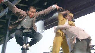 Final Battle in the movie! Kung Fu master kills Japanese samurai with his fingers.