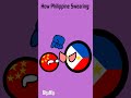 How USA & Philippine Curse (14+ Bad language) #filpaclip #memeanimation #countryballs