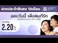 รวมบัญชีเงินฝากดอกเบี้ยสูง 2.15% 5.25% จากสถาบันทางการเงินชั้นนำ สรุปย่อจบในคลิปเดียว ep61