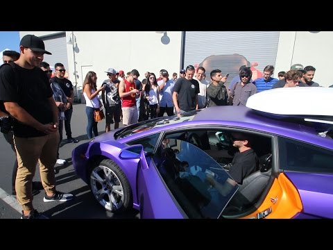 Took the Lambo to a Supercar Show Took the Lambo to a Supercar Show