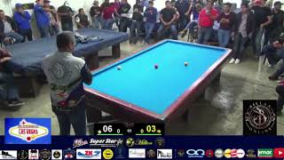 GRAN FINAL ... Miguel Almaraz vs Moises Hernandez, Billares Las Vegas Matlapa SLP