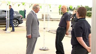 Asda employee faints in front of Prince Charles