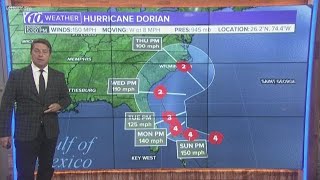 Tracking Dorian: The Category 4 storm's track continues to move east