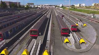 Lisbon Metro Depot AERIAL VIEW