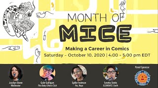 MICE 2020: Making a Career in Comics