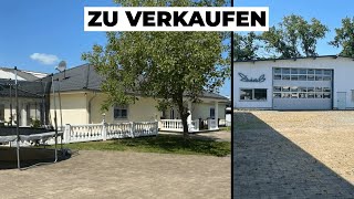 Pfaffen-Schwabenheim: Gewerbeobjekt mit großem Wohnhaus, zwei Hallen und Büroflächen