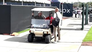 Alex Bregman arrives at Red Sox spring training