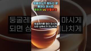 물대신 이런차를 마셨다면 당장 멈추세요!! (물대신 마시면 좋은차, 안좋은차)