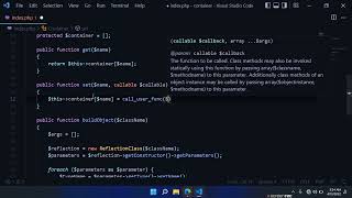 PHP Container for dependencies with the Reflection API - Part 2