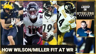 Steelers' Roman Wilson Fits as WR2? | Who is New FA WR Scott Miller? | Fit w/George Pickens, Offense