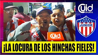¡ATENCIÓN JUNIOR! ¡NO CREEN EN NADIE! | LA EUFÓRICA REACCIÓN DE LOS HINCHAS TRAS 1-0 VS BUCARAMANGA