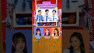 Bisakah Rahsya, Gibran, dan Irsyad FINSIH SESUAI PASANGAN??🤔 | MRI #shorts