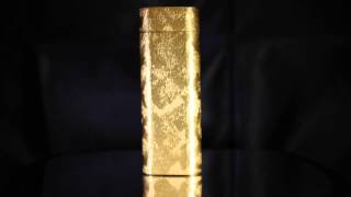 18K GOLD PLATED VINTAGE LIGHTER! 100% AUTHENTIC CARTIER! MADE IN PARIS! NR!