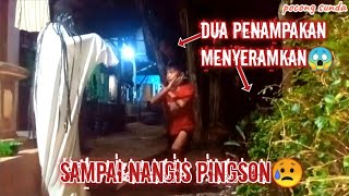 Prank lucu🔥Lagi asik Prank‼️ada dua penampakan menyeramkan😱 sampai nangis pingsan😥