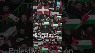 Celtic Fan Group Displays Palestine Flags Before Club's Match For 2nd Time | #WarOnGaza