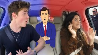 Getting PULLED OVER with Shawn Mendes and Camila Cabello!