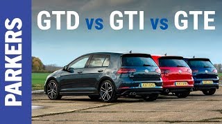 VW Golf | GTI vs GTD vs GTE
