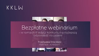 III edycja konkursu na najlepszą odpowiedź na pozew w sprawie cywilnej