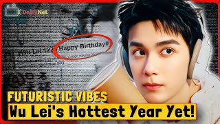 Wu Lei's Explosive Birthday: From Child Star to 2024's Drama King! | Silver Hair, Blue Eyes \u0026 Hits