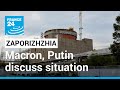 Macron, Putin discuss situation at Ukraine's Zaporizhzhia nuclear plant • FRANCE 24 English