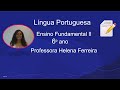 Idas e vindas no texto | Rioeduca na TV – Língua Portuguesa - 6º Ano