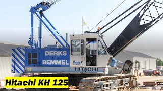 Hitachi KH-125, American 597, Cat 926E, 330C and 325B, dragline, Derks Bemmel