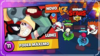 JOGUEI COM a NOVA BRAWLER MÍTICA \